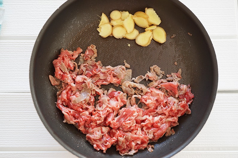 牛肉とれんこんのしぐれ煮のレシピ