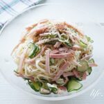 男子ごはんのそうめんサラダの作り方。マヨネーズで和えるだけ！