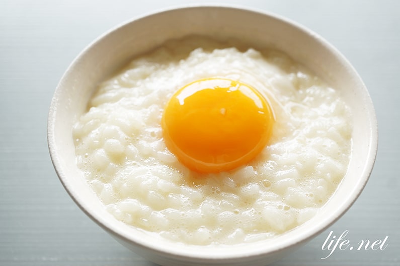 ガッテンの卵かけご飯のレシピ。混ぜてエアリー卵かけご飯に。