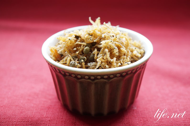 きょうの料理のちりめん山椒のレシピ。京都名物の味を家庭でも。