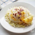 家事えもんのサラミレタスチャーハンのレシピ。サラミで旨味アップ！