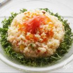 エビピラフのちらしずしの作り方。冷凍エビピラフのアレンジレシピ。