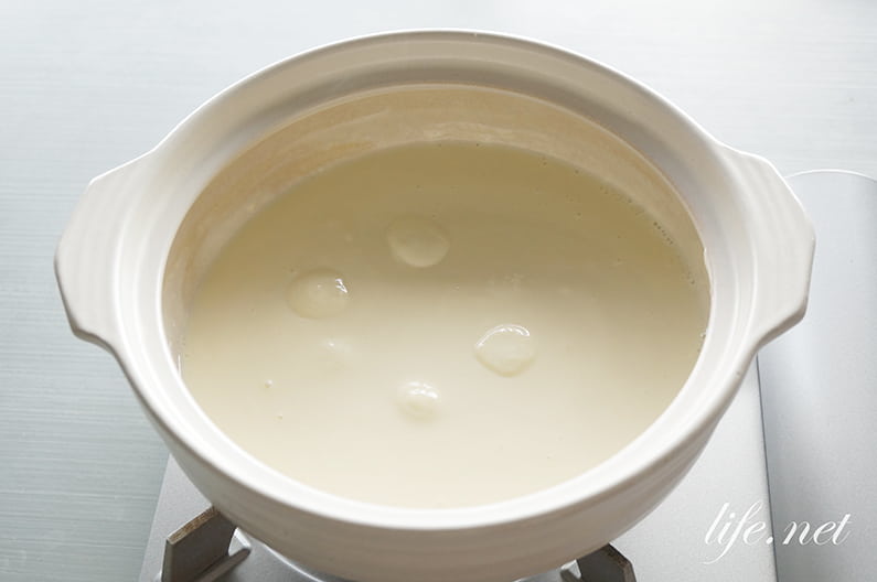 ためしてガッテンの手作り豆腐のレシピ。豆乳とクリーム豆腐で絶品！