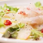 鯛のマリネのレシピ。白身魚のお刺身がプロの味に。