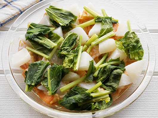 鮭の味噌マヨネーズ焼きの作り方。オーブン調理で簡単！