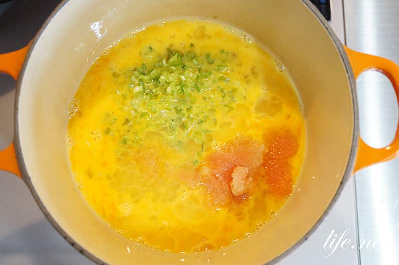 手作りたらこのふりかけレシピ。明太子と卵で簡単にできる作り方。