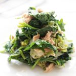 ほうれん草とツナの和え物の作り方。子供にも人気のレシピを紹介。