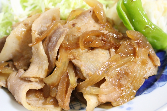 シナモン豚の生姜焼きのレシピ