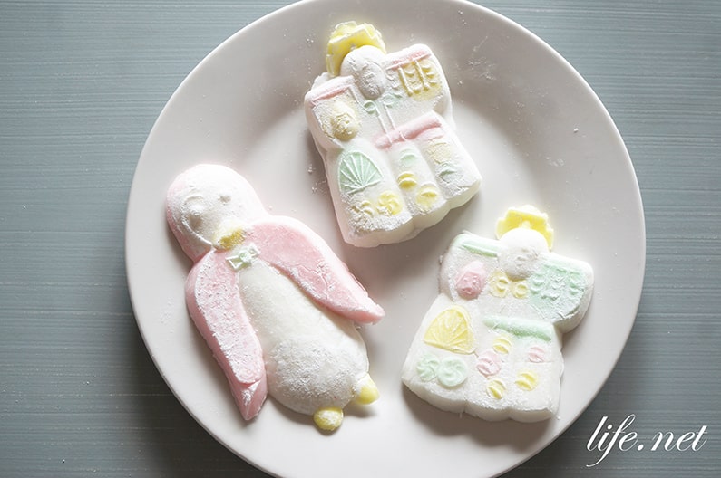 おこしものの作り方と蒸し方。愛知県のひな祭りの郷土菓子。