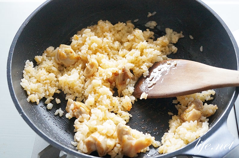 あさイチのふわとろオムライスのレシピ。切るオムライスの作り方。