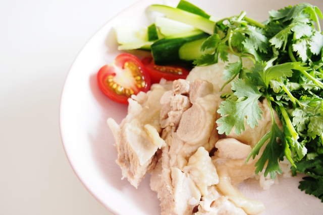 鶏胸肉のカオマンガイのレシピ