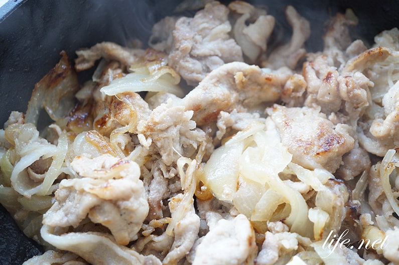 和知徹シェフの豚肉の生姜焼きのレシピ。梅酒に漬け込むと柔らかに。