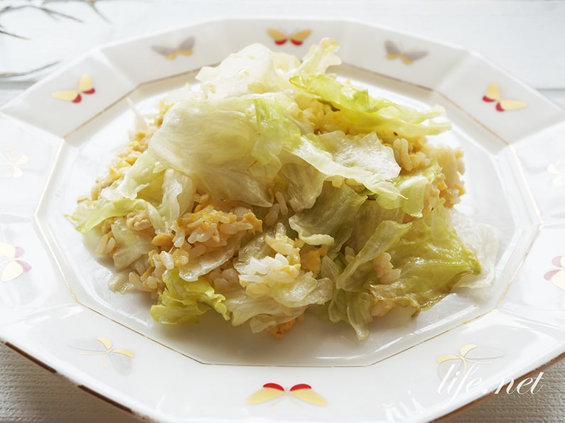 鶏そぼろレタスチャーハンのレシピ 子供が喜ぶ簡単炒飯の作り方 Life Net