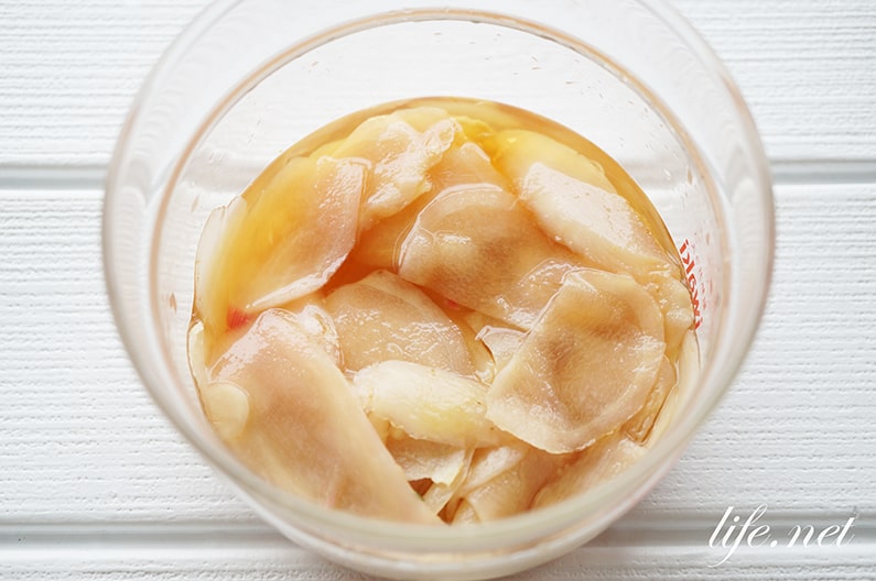 新生姜の甘酢漬けの作り方。NHKきょうの料理で話題のレシピ。