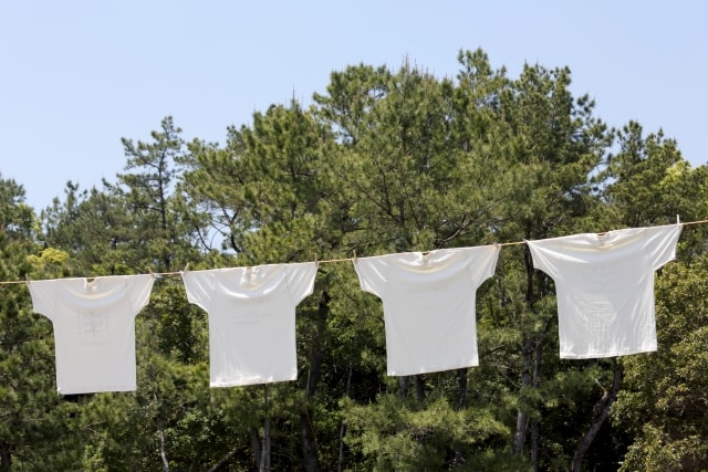Tシャツの脇の黄ばみを取る洗濯方法