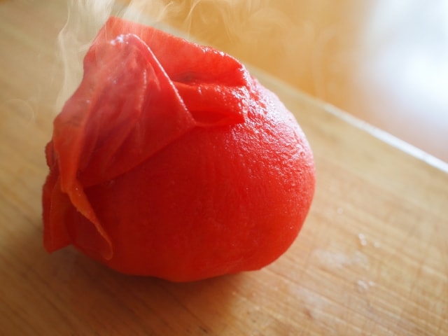 トマトの湯むきの簡単なやり方