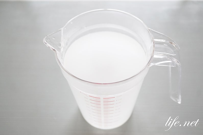 あさイチの水筒の茶渋の落とし方。過炭酸ナトリウムで簡単＆きれい！