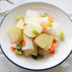 りんごとかぶの甘酢和えのレシピ。漬けずに簡単！和えるだけ。