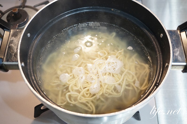 スープジャーつけ麺の作り方。お弁当におすすめのレシピ。