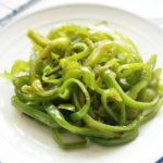 ピーマンソテーの作り方。子供も食べやすい味付けのレシピ。