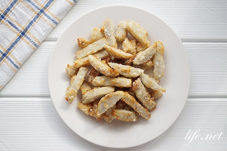 里芋の塩麹から揚げのレシピ。おつまみにも最高！フライパンで簡単。