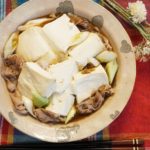 すき焼き風肉豆腐の簡単レシピ