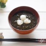 あられあおさ汁のレシピ。三重県のご当地料理のお吸い物。