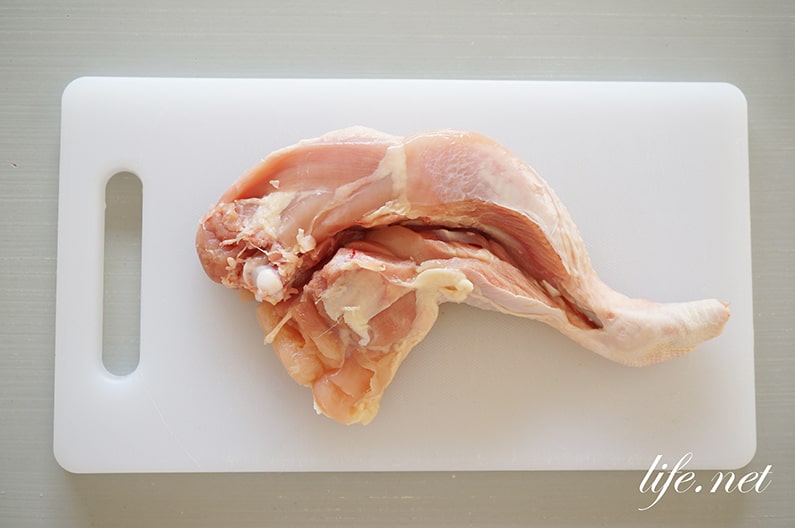 鶏もも肉のローストチキンのレシピ。フライパンで簡単！
