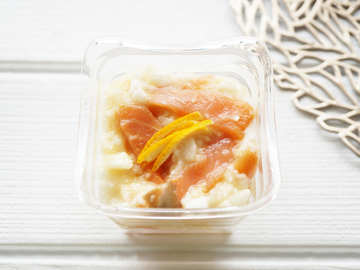 スモークサーモンと長芋の紅白なます風のレシピ 洋風おせちに Life Net