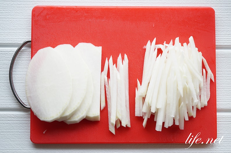 塩もみ大根の作り方とアレンジレシピ。NHKきょうの料理で話題。
