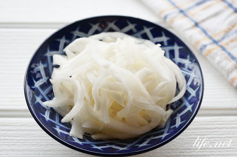 塩もみ大根の作り方とアレンジレシピ。NHKきょうの料理で話題。