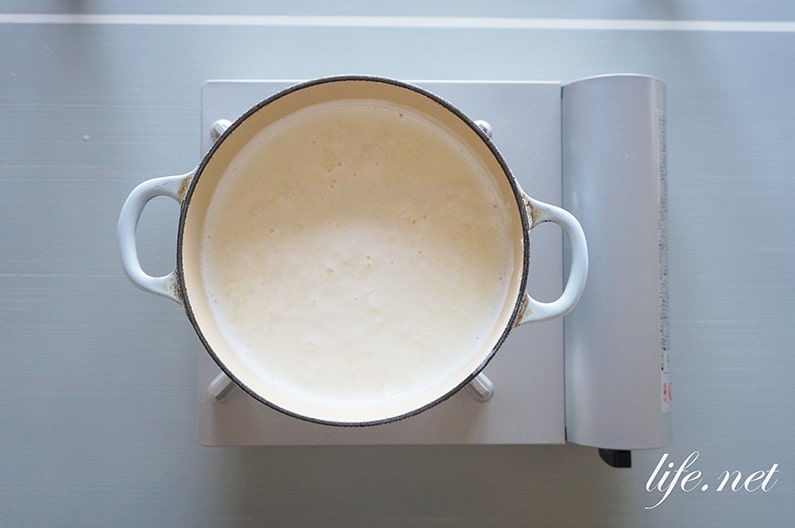 チッコカタメターノの作り方。あさイチで紹介、牛乳と酢でチーズ風に！