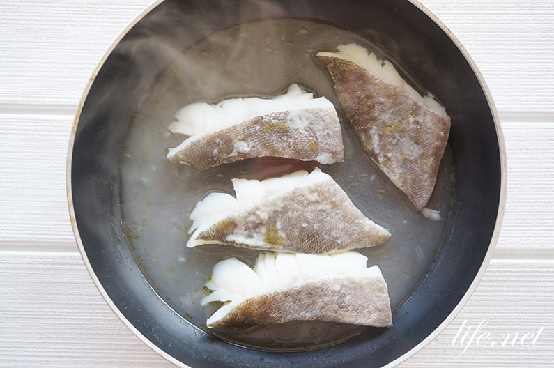 鱈とかぶの煮物ブルターニュ風の作り方。フレンチシェフのレシピ。
