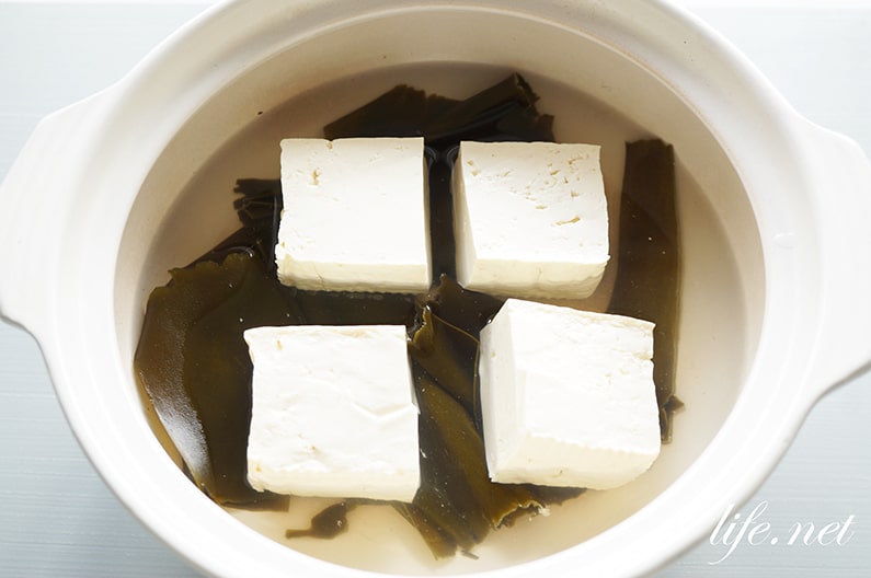 究極の湯豆腐のレシピ。簡単なのに絶品！豆腐屋さんの作り方。