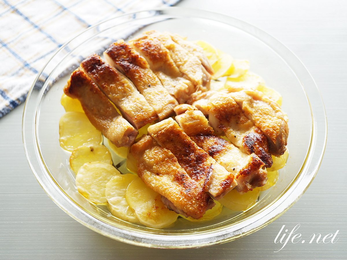 志麻さんのポムアンナと鶏もも肉のソテーのレシピ じゃがいもで Life Net