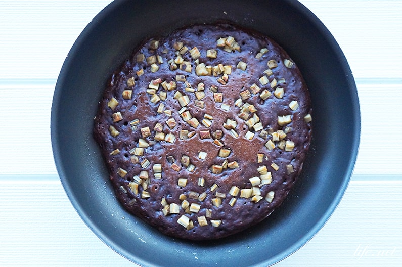 ごぼうのチョコケーキのレシピ。食感が楽しい美味しいスイーツ。