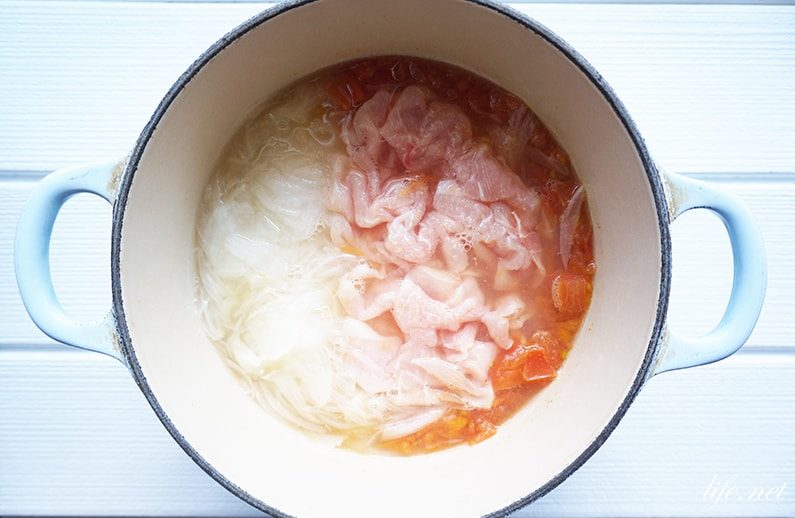 トマト豚汁のレシピ。あさイチで紹介、甘みが引き立つお味噌汁。