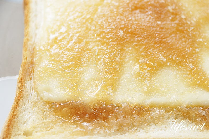 砂糖がけチーズトーストの作り方。悪魔のトーストと話題のレシピ。
