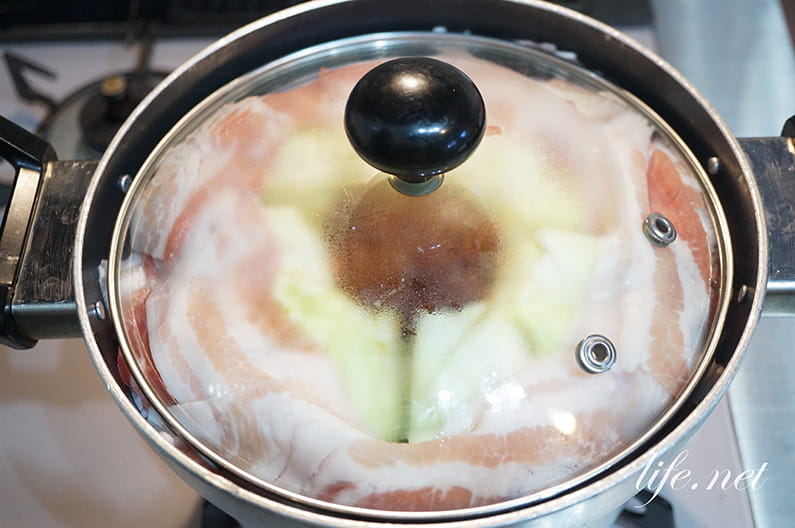 平野レミさんのどっかん春キャベツの丸ごと煮のレシピ。大量消費に！