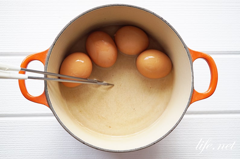 マツコの知らない世界のゆで卵の作り方。3つのコツで絶品に。