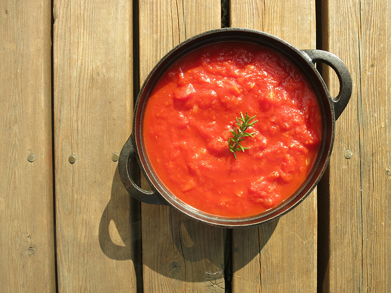 あさイチのいかのトマト煮のレシピ。塩辛風トマト煮込み。