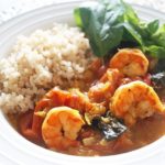 栗原はるみさんのトマトと海老の夏カレーのレシピ。きょうの料理で紹介。