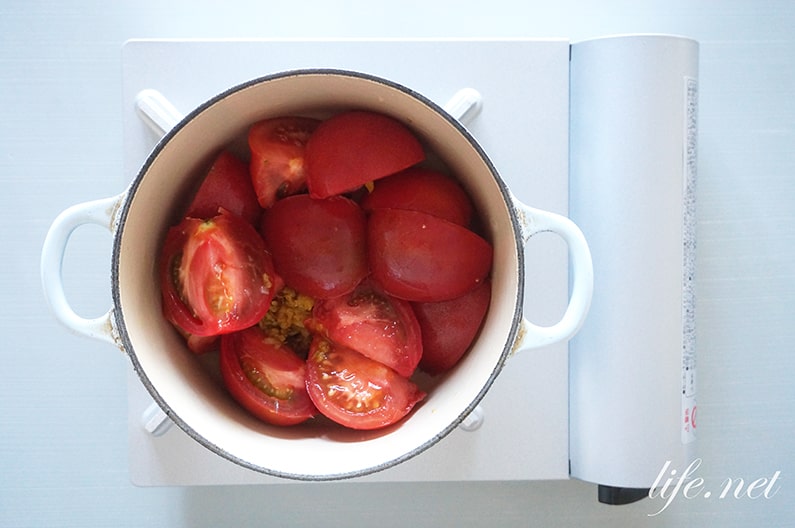 栗原はるみさんのトマトと海老の夏カレーのレシピ。きょうの料理で紹介。