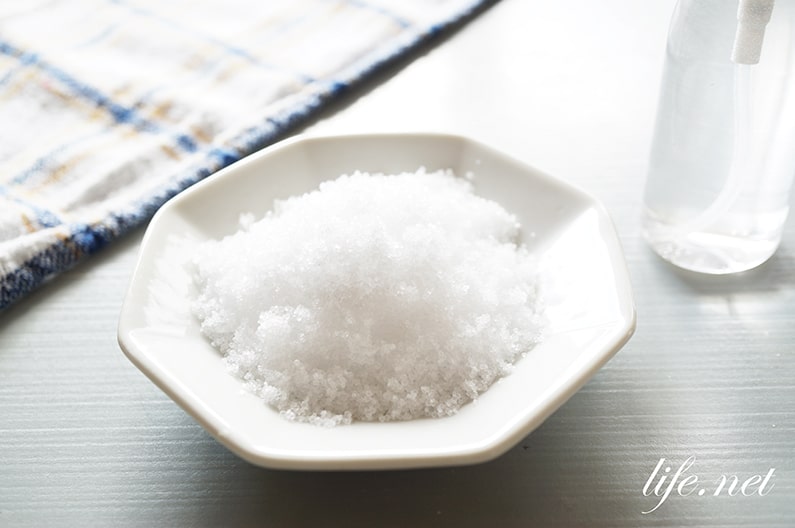 ガッテンの水塩のレシピ。減塩に役立つ塩スプレーの調味料。