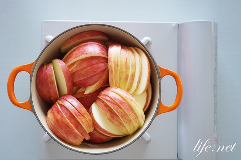 アップルバターの作り方。青空レストランで話題のりんごバター。