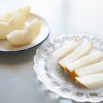 あさイチの梨の切り方2通り。甘くて皮ごとおいしい食べ方を紹介。