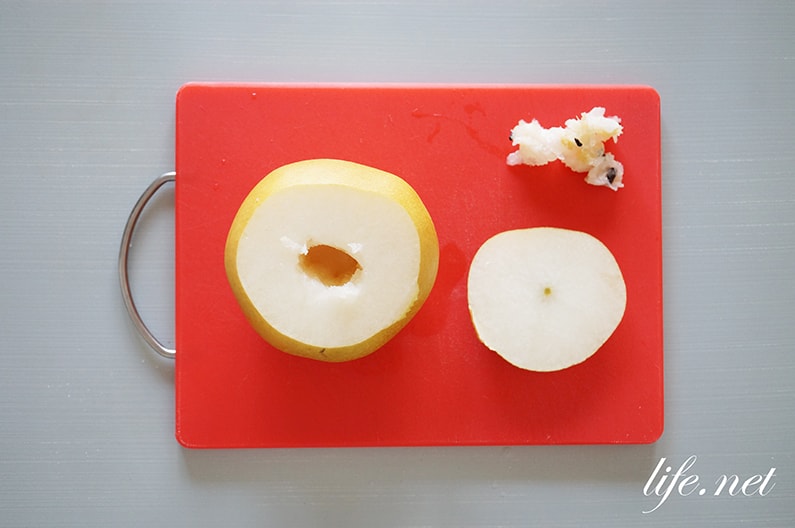 あさイチの蒸し梨のレシピ。レンジでできる中国の薬膳デザート。
