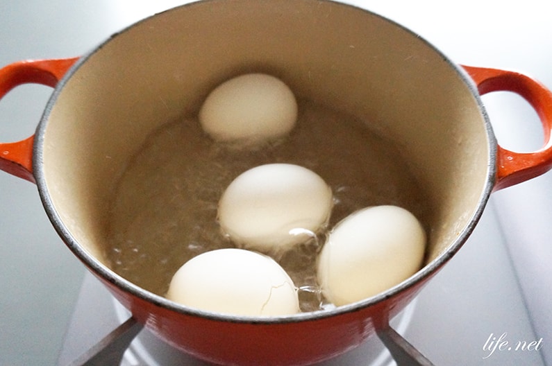 秘密のケンミンショーの玉めしのレシピ。福岡県の煮卵おにぎり。