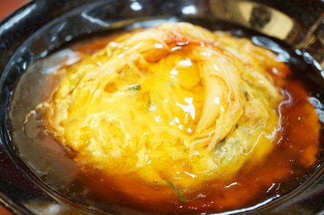秘密のケンミンショーの醤油味の天津飯のレシピ 大阪の定番 Life Net