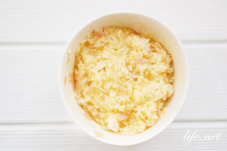 カマンベールチーズ卵かけご飯のレシピ。家事ヤロウで話題の背徳飯。